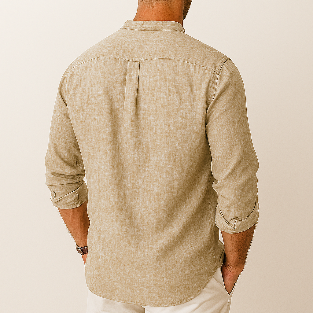 Osmeya® | Casual Leinenhemd